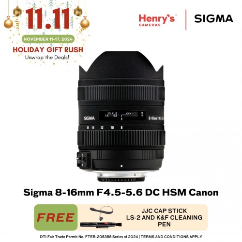 Sigma 8-16mm F4.5-5.6 DC HSM Canon