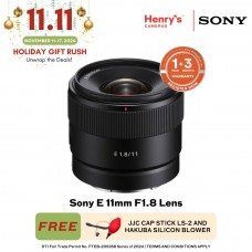 Sony E 11mm F1.8 Lens