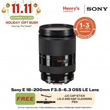 Sony E 18–200mm F3.5–6.3 OSS LE Lens