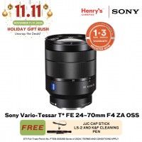 Sony Vario-Tessar T* FE 24–70mm F4 ZA OSS Wide Lens