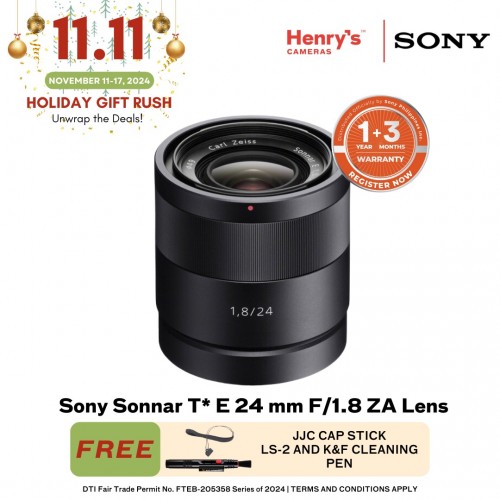 Sony Sonnar T* E 24 mm F/1.8 ZA Lens