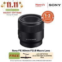 Sony FE 50mm F2.8 Macro Lens