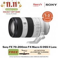 Sony FE 70-200mm F4 Macro G OSS II Lens 