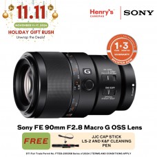 Sony FE 90mm F2.8 Macro G OSS Lens