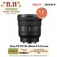 Sony FE PZ 16-35mm F4 G Lens