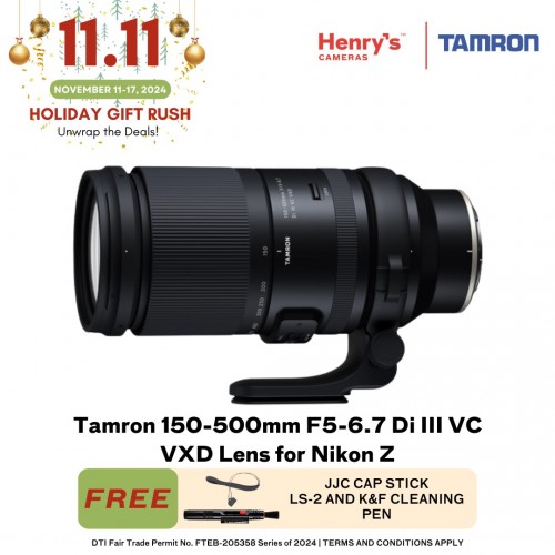 Tamron A057Z 150-500mm f5-6.7 Di III VC VXD Lens for Nikon Z