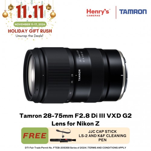 Tamron A063Z 28-75mm f2.8 Di III VXD G2 Lens for Nikon Z Mount