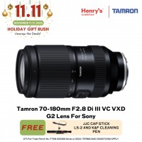 Tamron 70-180mm F2.8 Di III VC VXD G2 Lens For Sony