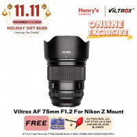 Viltrox AF 75mm F1.2 For Nikon Z Mount