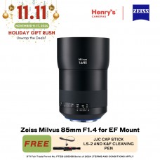 Zeiss Milvus 85mm F1.4 for EF Mount