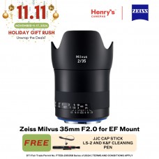 Zeiss Milvus 35mm F2.0 for EF Mount