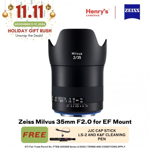 Zeiss Milvus 35mm F2.0 for EF Mount