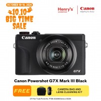 Canon Powershot G7X Mark III Black