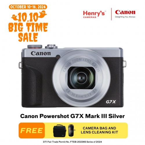 Canon Powershot G7X Mark III Silver