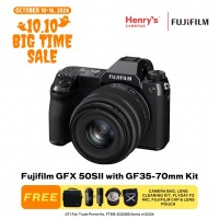 Fujifilm GFX 50SII With GF35-70mm Kit