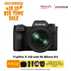 Fujifilm X-H2 with 16-80mm Kit