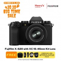 Fujifilm X-S20 with XC 15-45mm Kit Lens Mirrorless Camera 