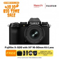 Fujifilm X-S20 with XF 16-50mm Kit Lens Mirrorless Camera 