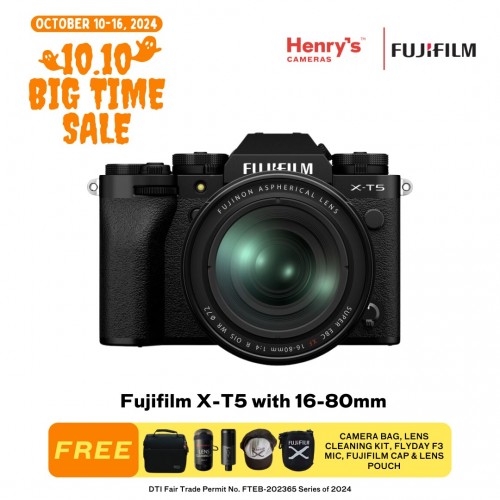 Fujifilm X-T5 with 16-80mm Mirrorless Digital Camera