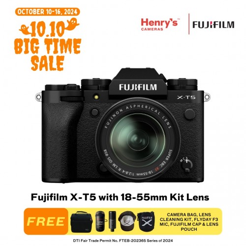 Fujifilm X-T5 with 18-55mm Mirrorless Digital Camera