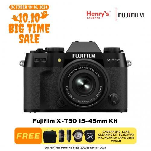 Fujifilm X-T50 15-45mm Kit Digital Mirrorless Camera