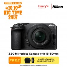 Nikon Z30 Mirrorless Camera with 16-50mm