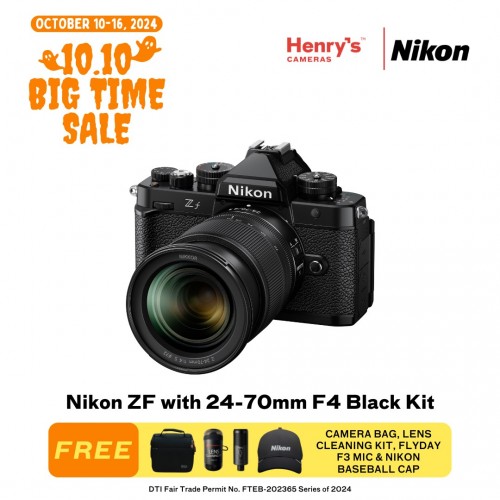 Nikon ZF with 24-70mm F4 Black Kit