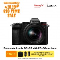 Panasonic Lumix DC-S5 Mirrorless Digital Camera with 20-60mm Lens