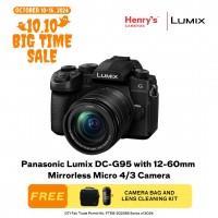 Panasonic Lumix DC-G95 with 12-60mm Mirrorless Micro 4/3 Camera