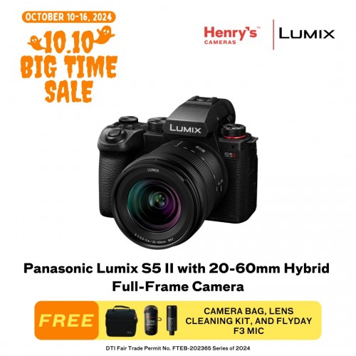 Panasonic Lumix S5 II with 20-60mm Hybrid Full-Frame Camera