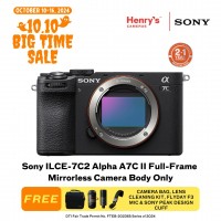 Sony ILCE-7C2 Alpha A7C II Full-Frame Mirrorless Camera Body Only