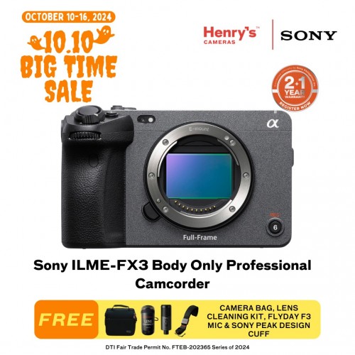 Sony ILME-FX3 Body Only Professional Camcorder