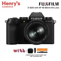 Fujifilm X-S20 with XF 18-55mm Kit Lens Mirrorless Camera 