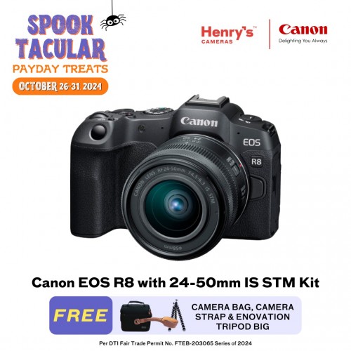 Canon EOS R8 with 24-50mm IS STM Kit