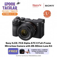 Sony ILCE-7C2 Alpha A7C II Full-Frame Mirrorless Camera with 28-60mm Lens Kit