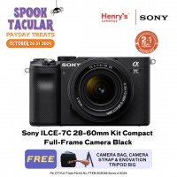 Sony ILCE-7C 28-60mm Kit Compact Full-Frame Camera Black