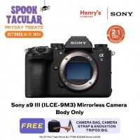 Sony a9 III (ILCE-9M3) Mirrorless Camera Body Only