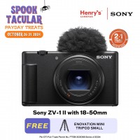 Sony ZV-1 II with 18-50mm