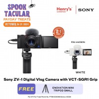 Sony ZV-1 Digital Vlog Camera with VCT-SGR1 Grip