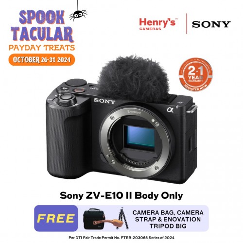 Sony ZV-E10 II Mirrorless Camera Body Only