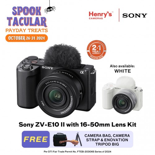 Sony ZV-E10 II Mirrorless Camera with 16-50mm Lens Kit