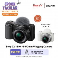 Sony ZV-E10 16-50mm Vlogging Camera