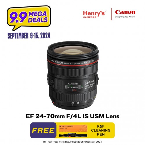 Canon EF 24-70mm F/4L IS USM Lens