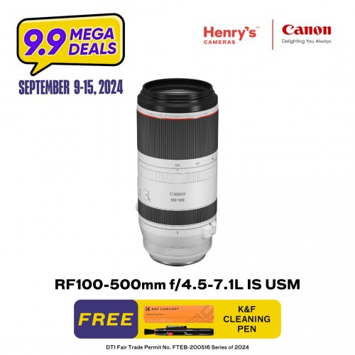 Canon RF100-500mm f/4.5-7.1L IS USM