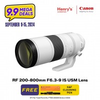 Canon RF 200-800mm F6.3-9 IS USM Lens