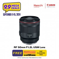 Canon RF 50mm F1.2L USM Lens	