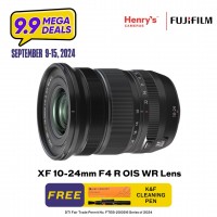 Fujifilm XF 10-24mm F4 R OIS WR Lens