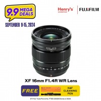 Fujifilm XF 16mm F1.4R WR Lens