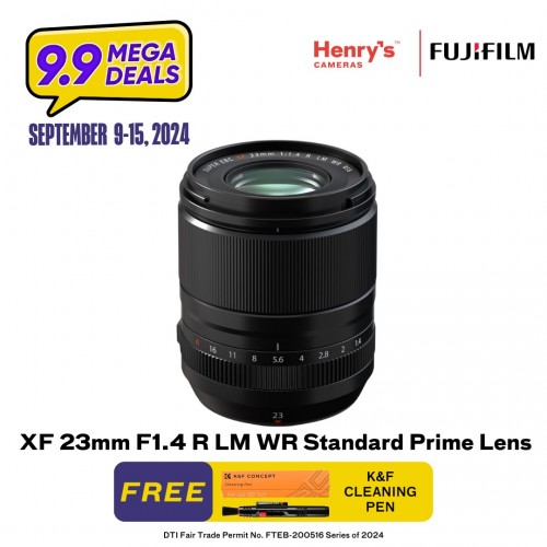 Fujifilm XF 23mm F1.4 R LM WR Standard Prime Lens