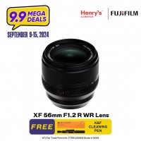 Fujifilm XF 56mm F1.2 R WR Lens